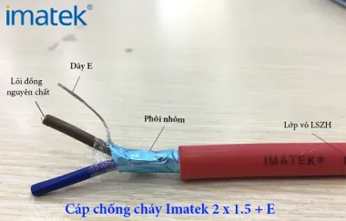 Cáp Chống Cháy Chống Nhiễu + E